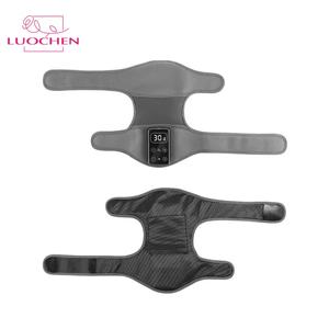 เครื่องนวดเข่าแบบให้ความร้อนและสั่นสะเทือน พร้อมรีโมทคอนโทรล แผ่นรองข้อศอกและไหล่ เข็มขัดนวดข้อต่อ บรรเทาอาการปวด - Product Image 1