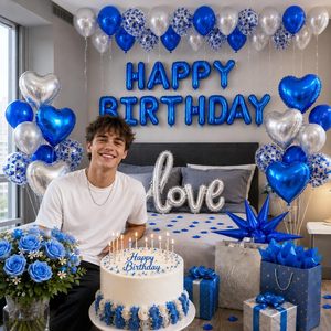 <span class=keywords><strong>Decoraciones</strong></span> <span class=keywords><strong>de</strong></span> Globos <span class=keywords><strong>para</strong></span> Fiesta <span class=keywords><strong>de</strong></span> <span class=keywords><strong>Cumpleaños</strong></span> Azul Plateado al por Mayor, Pancarta <span class=keywords><strong>de</strong></span> <span class=keywords><strong>Feliz</strong></span> <span class=keywords><strong>Cumpleaños</strong></span>, Globos <span class=keywords><strong>de</strong></span> Corazón, Globos <span class=keywords><strong>de</strong></span> Estrella Explosivos - Product Image 3