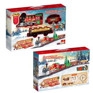 NOUVEAU Cadeau de Noël <span class=keywords><strong>Train</strong></span> de chemin de fer Jouets classiques avec lumière/son <span class=keywords><strong>Jouet</strong></span> de <span class=keywords><strong>train</strong></span> en plastique Jouets de <span class=keywords><strong>train</strong></span> <span class=keywords><strong>électrique</strong></span> <span class=keywords><strong>Meilleur</strong></span> cadeau pour les enfants - Product Image 6