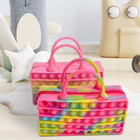 Housse anti-poussière moderne en silicone pour sac anti-stress Press Pop Fidget, idéale pour le bureau et l'école