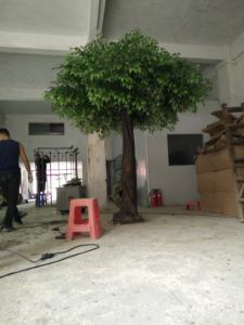 Feuilles de <span class=keywords><strong>caoutchouc</strong></span> artificielles pour décoration de jardin, vente en gros, - Product Image 3