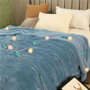 Bán Buôn Tùy Chỉnh Sang Trọng Siêu Ấm Trọng Hai Lớp Sherpa Lông Cừu Ném Chăn Cho Mùa Đông - Product Image 3