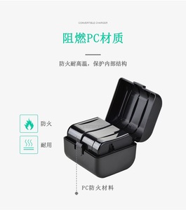 Adaptador de Cargador de Energía, Material de Nailon, Impresión Serigráfica, Estilo de Dibujos Animados Portátil, Regalo Promocional de Viaje <span class=keywords><strong>Globel</strong></span> 2020 - Product Image 3