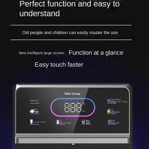 Machine à boire directe domestique contrôle instantané de la température distributeur d'eau mural à écran tactile chaud et froid chauffage rapide - Product Image 4