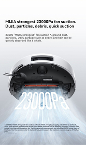 2025 mới Xiaomi Mijia m40s ai Robot chân không quét tự động nạp nước & chức năng thoát nước thông minh Lập Bản Đồ siêu mỏng - Product Image 4