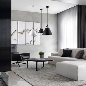 Lampe suspendue de <span class=keywords><strong>plafond</strong></span> pour table à manger nordique, luminaire suspendu moderne en cuir PU coloré pour chevet, hôtel, restaurant - Product Image 5