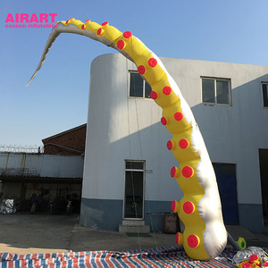 Modèle gonflable <span class=keywords><strong>de</strong></span> pattes <span class=keywords><strong>de</strong></span> calmar pour la construction <span class=keywords><strong>de</strong></span> ballons décoratifs, <span class=keywords><strong>tentacule</strong></span> <span class=keywords><strong>de</strong></span> pieuvre géant gonflable, <span class=keywords><strong>tentacule</strong></span> gonflable en tissu Oxford 420D - Product Image 4