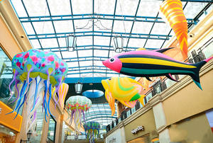 Gigante inflable colorida medusas con la iluminación de la calle decoración de fiesta - Product Image 4