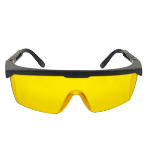 משקפי בטיחות תעשייתיים מסוג Z87 עם לוגו בהתאמה אישית, עומדים בתקן EN166, להגנה מפני ריתוך ולייזר, מסגרת מלאה, עדשה ללא ציפוי, מסגרת PC. - Product Image 3