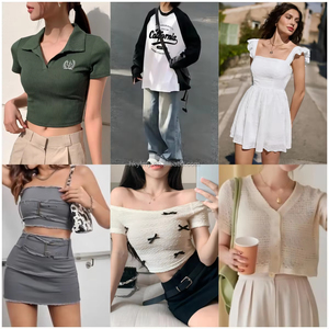 Venta al por mayor de fábrica: Lotes de ropa usada para mujer 2026, tops y vestidos surtidos, fardos a granel, ropa con etiqueta cortada, stock de ropa nueva para proveedores. - Product Image 2
