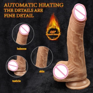 Dildo en <span class=keywords><strong>silicone</strong></span> TPE réaliste et doux de 20 cm (8 pouces) à prix abordable, étanche IPX7, avec ventouse, en <span class=keywords><strong>silicone</strong></span> liquide naturel pour femmes - Product Image 5