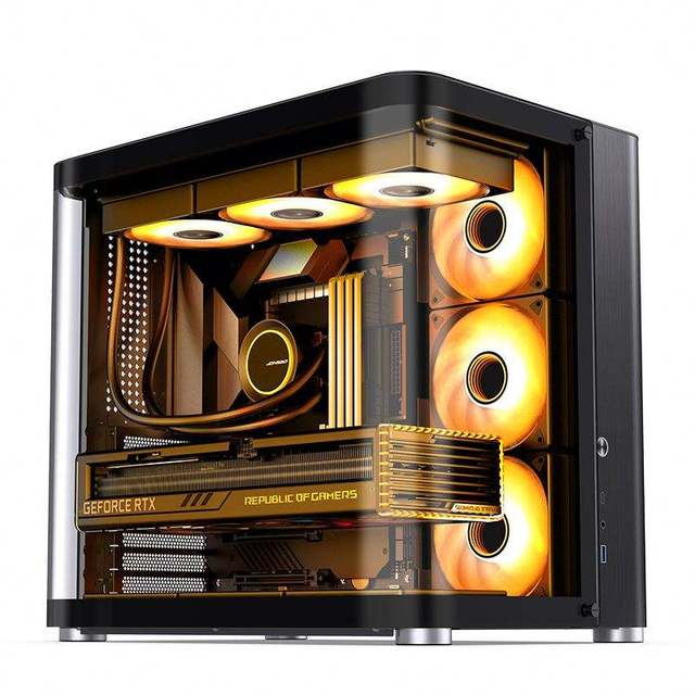 New Arrival case Jonsbo TK-2 2.0 Black/White Tower Case PC Gaming CASE for ITX / M-ATX / ATX
