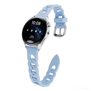 Correa transpirable con orificio de doble bucle para <span class=keywords><strong>Huawei</strong></span> <span class=keywords><strong>Watch</strong></span> GT2 <span class=keywords><strong>pro</strong></span> correa de reloj de silicona para <span class=keywords><strong>Huawei</strong></span> <span class=keywords><strong>Watch</strong></span> <span class=keywords><strong>GT3</strong></span> <span class=keywords><strong>pro</strong></span> correa de silicona inteligente - Product Image 4