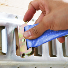 Ceinture <span class=keywords><strong>d</strong></span>'<span class=keywords><strong>arrimage</strong></span> en polyester de 2 pouces de 16 pieds <span class=keywords><strong>pour</strong></span> le contrôle du fret, sangle de chargement <span class=keywords><strong>pour</strong></span> la logistique du matériel, E-Track - Product Image 6