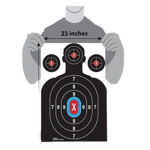 YZ mục tiêu bắn hình người đầy màu sắc, hộp đóng gói phù hợp bán buôn, giấy đóng gói các tông để đáp ứng mua số lượng lớn - Product Image 5