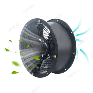 Heat dissipation High power Strong power Industrial exhaust fan Kitchen oil fume Fire smoke exhaust Outer rotor fan
