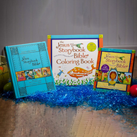 Servicio de Impresión Offset de Alta Gama para Libros de Historias Bíblicas para Niños en Inglés, 365 Historias, Personalizados