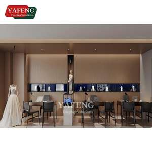 Gabinete de exhibición de reloj de vidrio galvanizado de acero inoxidable, iluminación LED para sala de exposición, tienda minorista, centro comercial, joyería - Product Image 2