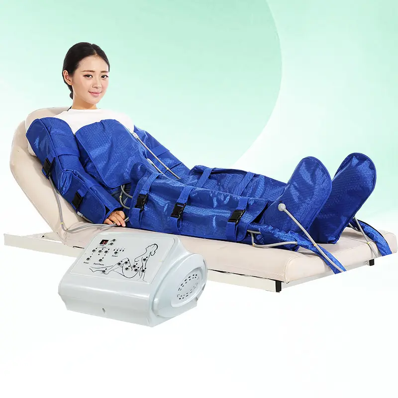 Pressoterapia massagem lymphática, máquina de presoterapia para uso em salão de casa