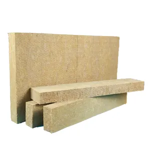 Pannello pannello Sandwich in lana di roccia utilizzato per la parete e il tetto della casa in acciaio