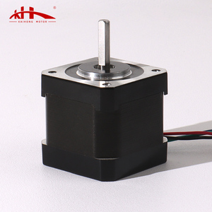 มอเตอร์สเต็ปเปอร์ Kaihong Hybrid 1.8/0.9 องศา 42x42x40 มม. 2 เฟส <span class=keywords><strong>Nema</strong></span> 17 สำหรับเครื่องพิมพ์ 3 มิติ 24V แรงบิด 0.4 นิวตันเมตร กระแสไฟ 1.3 แอมป์ ระยะแกน 40 มม. - Product Image 1