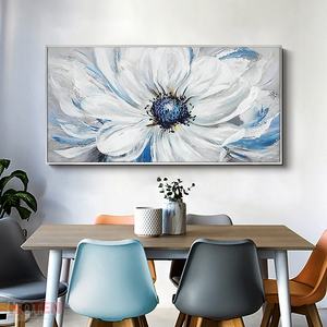 OEM Moderne Chinois Espace Toile Art Photos Peint À La Main Arbres Oiseaux Nature Fleurs Dans L'huile Moyen pour USA Europe Peintures Murales - Product Image 4