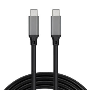 Câble de charge rapide PD 5A 100W pour ordinateur portable, téléphone, USB Type-C vers C, câble USB 3.1 Type C, fil 1m 3m 5m - Product Image 2