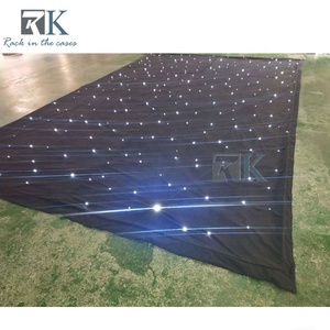 Cortina Negra con Luces LED y Soporte para Fondo, Control LED, en Oferta - Product Image 5