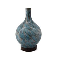 Diffuseur d'huiles essentielles en verre artistique finition marbre, humidificateur d'aromathérapie 100 ml avec lumière LED 14 couleurs