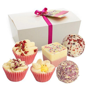 Coffret Cadeau de Bombes de Bain Naturelles pour Enfants, aux Huiles Essentielles Naturelles, Forme Luxe Cupcake et Donut, OEM Marque Privée - Product Image 4