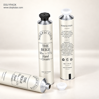Tube souple en aluminium personnalisé vide de 15 ml, 20 ml, 30 ml, 50 ml, 75 ml, OEM 20 ml, 40 ml, 60 ml pour crème visage, crème mains et emballage de produits de soin