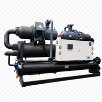 Refroidisseur de fluides industriels de type à vis, refroidisseur à eau avec compresseur et pompe pour équipements de réfrigération et d'échange de chaleur