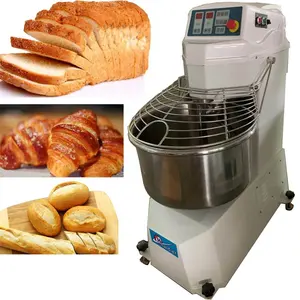 commercial electric standing dough mixer horizontal dough mixer automatic double speed dough mixer