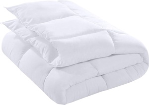 Juego de cama de edredón 100% algodón abajo cama de poliéster alternativa edredón para Hotel - Product Image 2