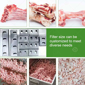 Gà Bò Công Nghiệp Động Vật Xương Nhà Máy Bột Xay Máy Xay Shredder Crush Crush Máy Nghiền Cho Thức Ăn Cho Chó - Product Image 4