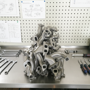 熔模铸造不锈钢和铝排气歧管高质量压铸服务产品 - Product Image 5