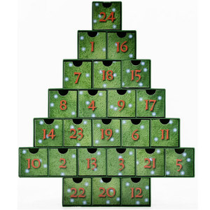 Nuevo calendario de Navidad caja de Navidad Calendario de Adviento de dinosaurio caja ciego de Cuenta regresiva - Product Image 6