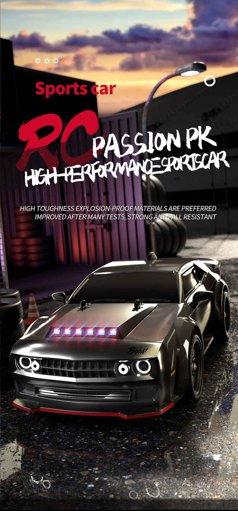 SG216MAX Brushless RC Car - 1:16 Scale Drift Racing Fun