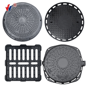 LANWEI LWRC1001 putdeksel van ductiel gietijzer D400 EN124-norm, vergrendelbaar, hoge zichtbaarheid voor parkeerveiligheid - Product Image 6