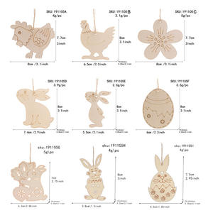 Manualidades <span class=keywords><strong>de</strong></span> Madera Personalizadas para Niños, Manualidades <span class=keywords><strong>de</strong></span> Madera para <span class=keywords><strong>Pascua</strong></span>, Huevos <span class=keywords><strong>de</strong></span> <span class=keywords><strong>Conejo</strong></span> para Decoraciones <span class=keywords><strong>de</strong></span> Fiestas Infantiles y Artesanías para el Hogar - Product Image 2