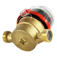 Compteur d'eau intelligent sans fil LORA RF NB-IoT Zhongpei à carte IC prépayée, corps en alliage de laiton, ISO 4064 Classe 2 IP68