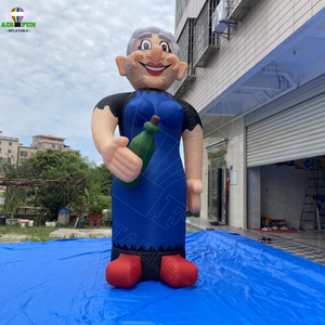 Globo inflable Abraham AIRFUN, <span class=keywords><strong>dibujos</strong></span> <span class=keywords><strong>animados</strong></span> gigantes de Holanda, anciana inflable para publicidad - Product Image 1