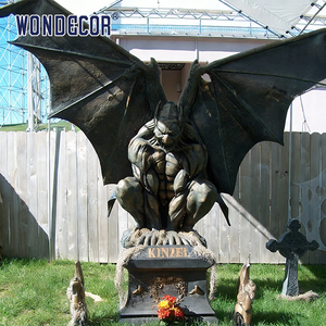 Statue <span class=keywords><strong>et</strong></span> sculpture de gargoyle de grande taille pour jardin extérieur Wondecor - Product Image 3
