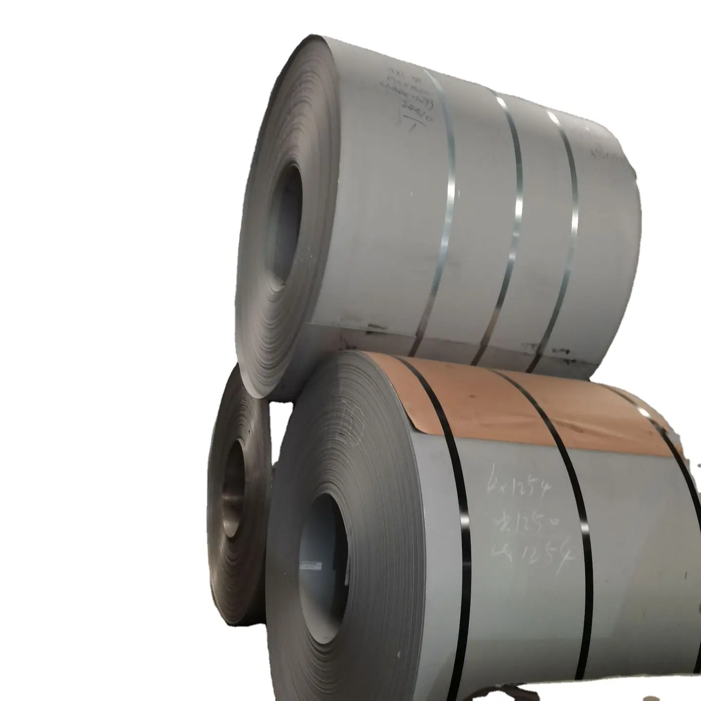 Bobina de placa de acero inoxidable, rollo de acero en frío de alta resistencia, 0,12-2,0mm, 600-1250mm