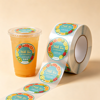 Rouleau de film pelable en gros pour couvercles de tasses, idéal pour le café, les smoothies, les produits laitiers, les poudings, les sauces et l'emballage des contenants à emporter