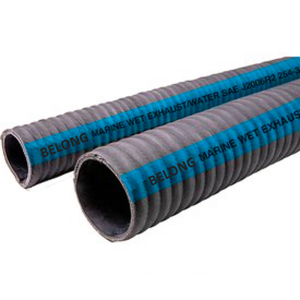 SAE J2006 R1 R2 esnek oluklu tekne gemi deniz ıslak egzoz hortumu sert duvar 3 ''4'' - Product Image 3