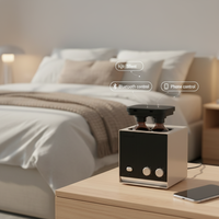Diffuseur d'arômes intelligent super silencieux de qualité supérieure, sans eau, pour huiles essentielles, avec contrôle par application, pour une fragrance luxueuse à la maison