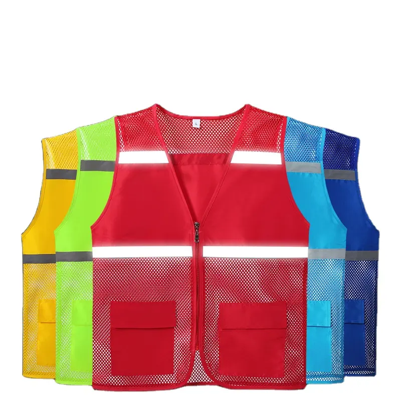 Wholesale Casual Custom Waistcoat climbing fishing Hiking Utility Multi Pocket Cargo Vest Work Vest