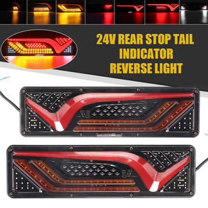 Nouveau feu arrière LED 12V-24V, feu stop arrière, clignotant, ampoule, IP67, étanche, haute qualité, compatible avec voiture, camion, <span class=keywords><strong>camionnette</strong></span> - Product Image 5