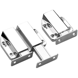 Zinc Alloy Rebound Door Catch With Magnetic Feature For <b>Cabinet</b> Doors Modern Minimalist Design - Product Image 4